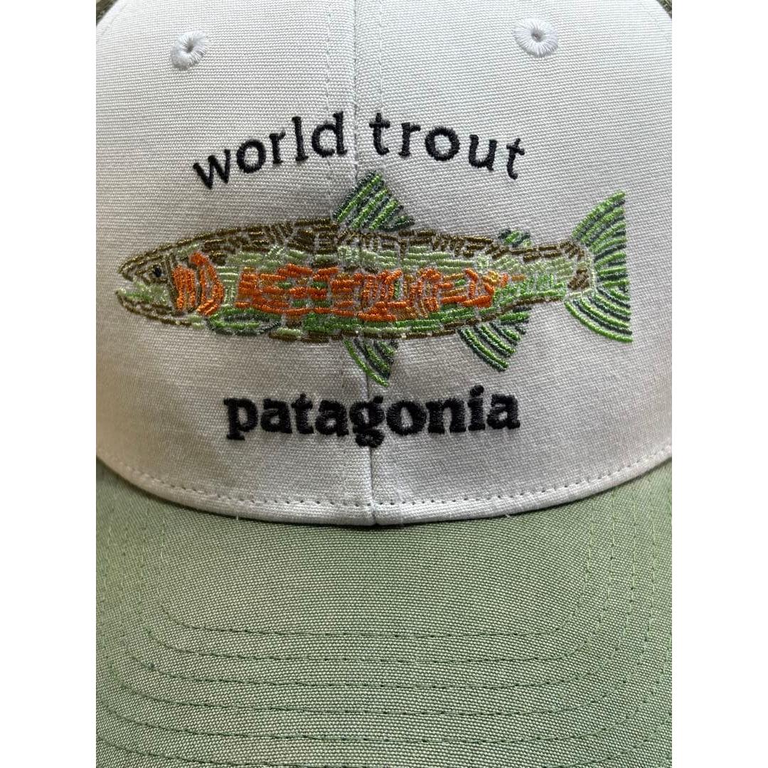 Used Patagonia World Trout Trucker Hat
