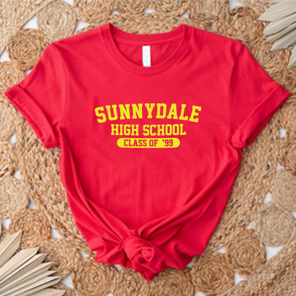 Sunnydale High School Class of '99 T Shirt Buffy The Vampire Slayer Shirt Sunnydale Tee Unisex Short Sleeve Tops