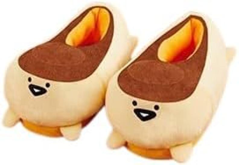 

Канцелярские товары и плюшевые игрушки размера Пудинг только тапочки, примерно. 27см, бежевый