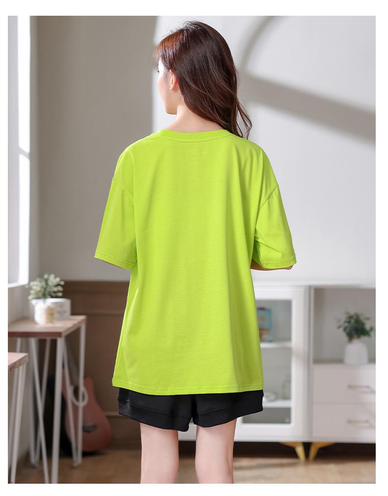 2024 Women's Summer Sportswear Set: Thin Style, Versatile Short Sleeve Top & Shorts, Small Size