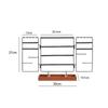 Jewelry Organizer Stand Holder Bracelet Display Holder for Bedroom Desktop Decoration Pendant Chain Watch Bangles Accessories