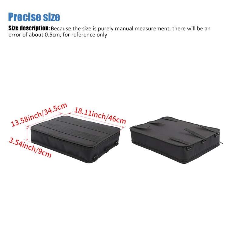 Zavazadlový prostor Rozšiřte úložný stojan Organizér zadních výklopných dveří Úložná taška vhodná pro Suzuki Jimny 2019 Up Ukládání Úklid