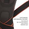 Kniebandage zum Stützen beim Laufen und Radfahren, rutschfest, elastische Kompressions-Kniemanschette