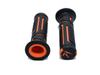 Beatus Bike Handle Grip, 88.6 ft (22.2 m), Universal Use, Left and Right Set, Rubber Color, Colorful (Orange)