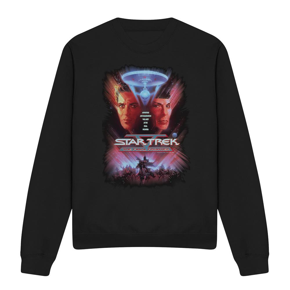 STAR TREK Unisex Adult The Final Frontier Sweatshirt