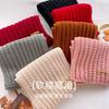 Ankola Red Knitted Wool Scarf Women's Winter New Versatile Scarf Thickened Warm Wind