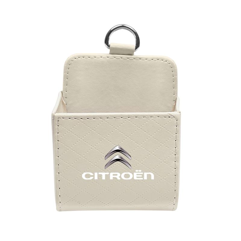 Car Air Outlet Storage Box Mobile Phone Key Organizer For Citroen C5X e-C4 X e-C3 C4 C3 C5 Berlingo C-Elysee C-Crosser C1 C6 C2