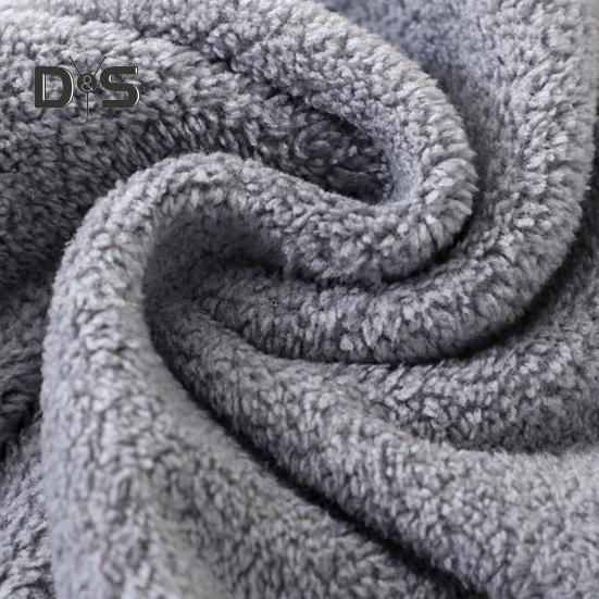 2 Pcs Goose Hand Towel Double Sided Coral Velvet Towel Absorbent Thickened Reusable Wipe Towel for Kitchen Bathroom Cleaning And Drying