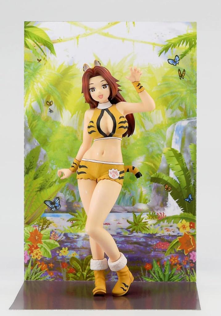 Hasegawa Egg Girls Collection 27 Shironagi Mikumo Unpainted Resin Kit SP522 1/12 No. (Tiger)