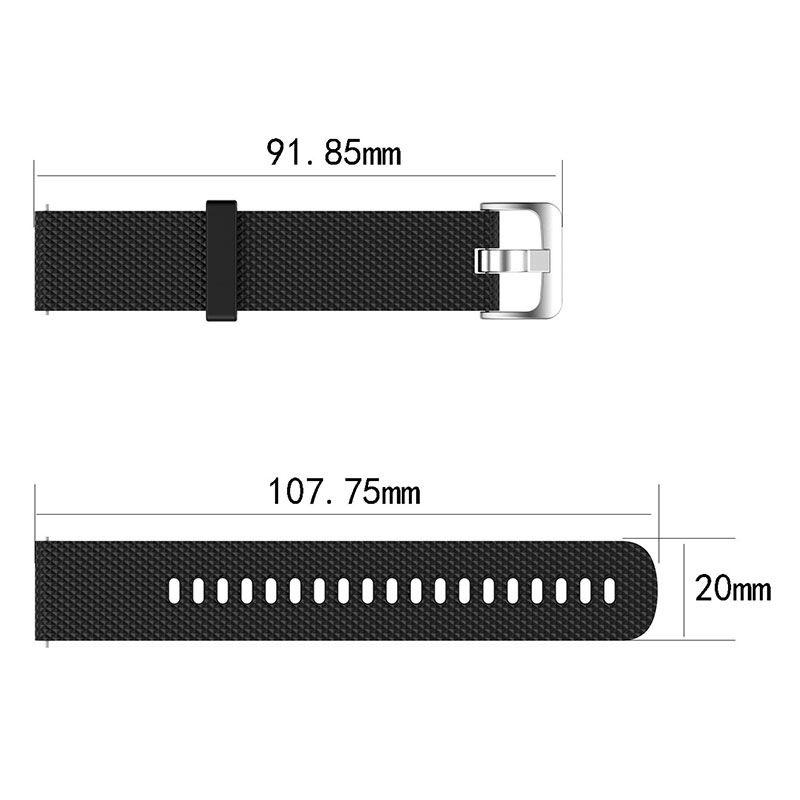 Replacement Silicone Bracelet Strap Wristband Band For Huawei Huami Amazfit Bip