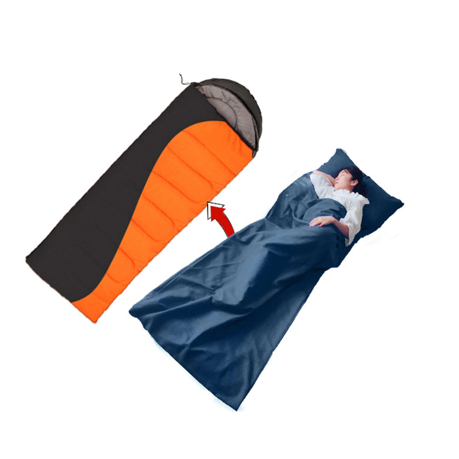 

Легкий спальный мешок для кемпинга, портативный спальный мешок для отдыха на природе, для кемпинга, отеля, путешествий, один лист, для кемпинга, сна