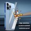 3PCS Back Screen Tempered Glass For iPhone 16 15 14 13 12 11 Pro Max Plus Mini  7/8 X XR XSmax Phones Rear Screen Protector Films