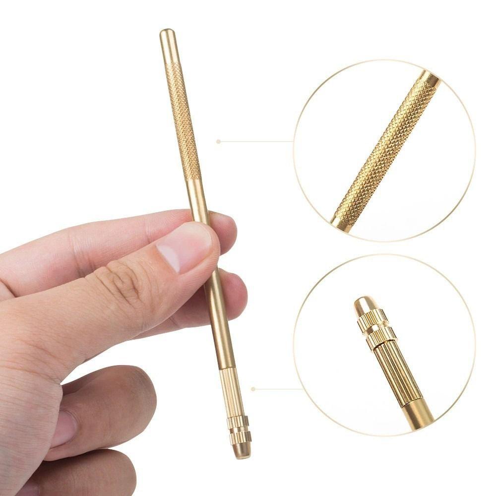 5pcs/set Golden Lace Wig Needles Durable Wig Making Kit Ventilating Needles  Professional