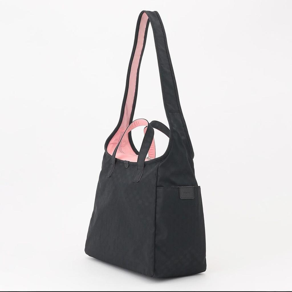 Shoulder Bag by Manami Konishi Polka Dots Active Shoulder Bag with Handle YK00503 Greige [Isaac] (26)