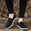 Cloth shoes men's spring and autumn breathable men's casual shoes lasagna cloth shoes medium and old outdoor shoes