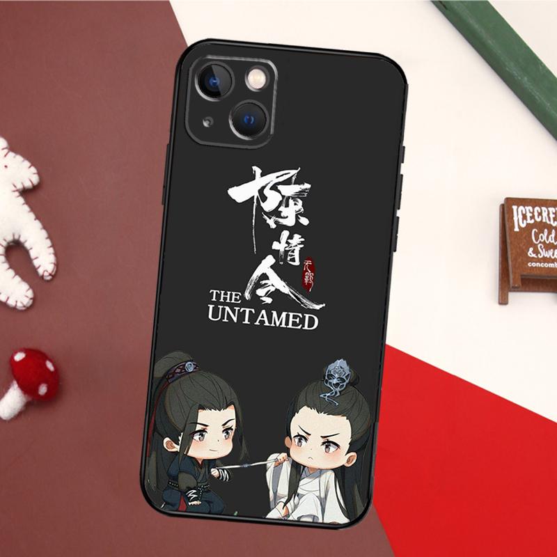 

The Untamed Wei Wuxian Lan Wangji Cute Case For iPhone 16 15 14 13 12 Mini 11 Pro Max X XR XS 7 8 Plus Soft Bumper Cover iPhone 15