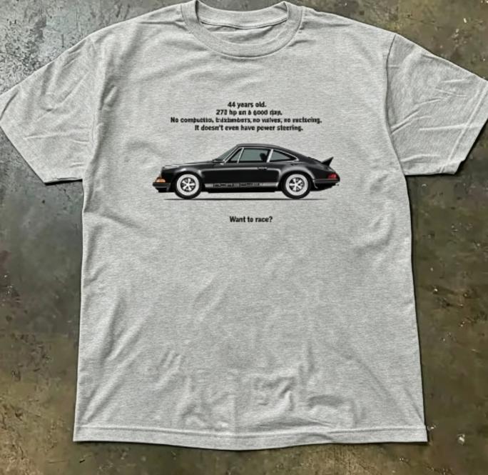 2026 Classic Sports Car Print Tshirt For Unisex Retro Auto Enthusiast Short Sleeve Oneck Cotton Tee Casual Streetwear Daily Tops