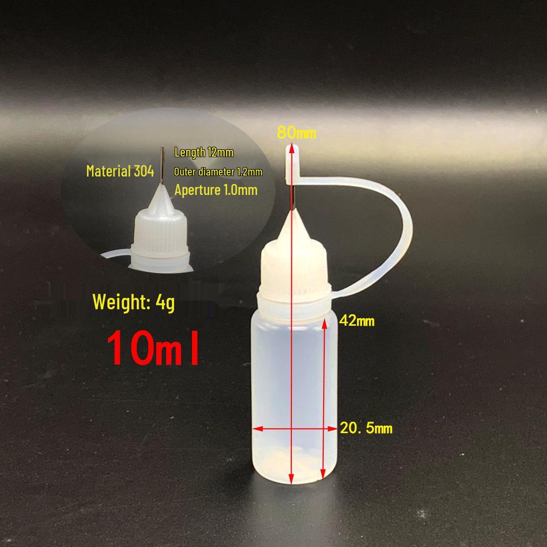 

5ml/10ml Empty PET Makeup Lotion Dispenser with Syringe and Pinhole Design