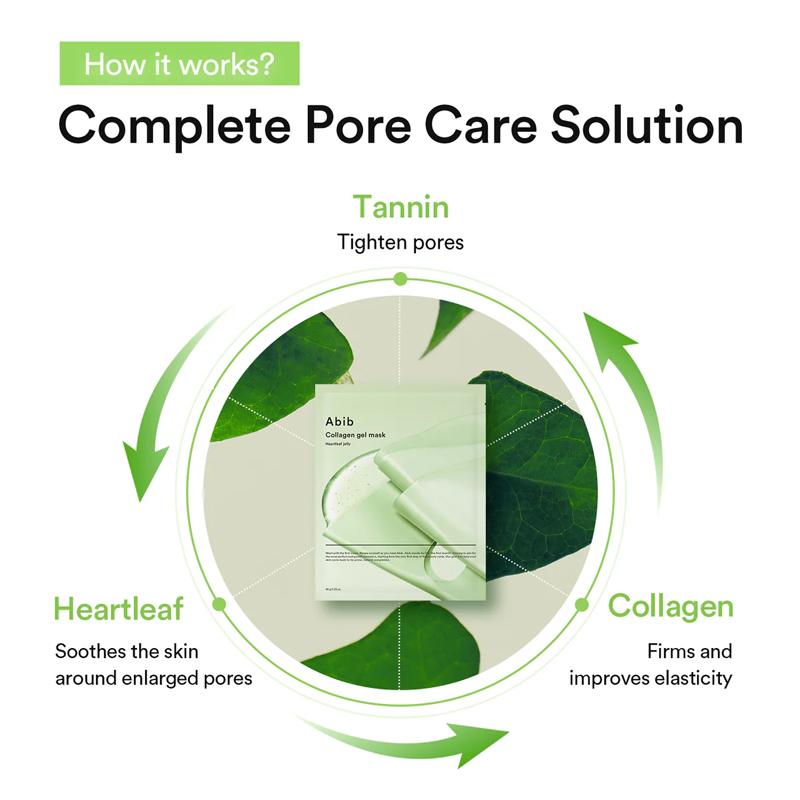 ABIB Collagen Gel Mask #Heartleaf Jelly 35g*5EA