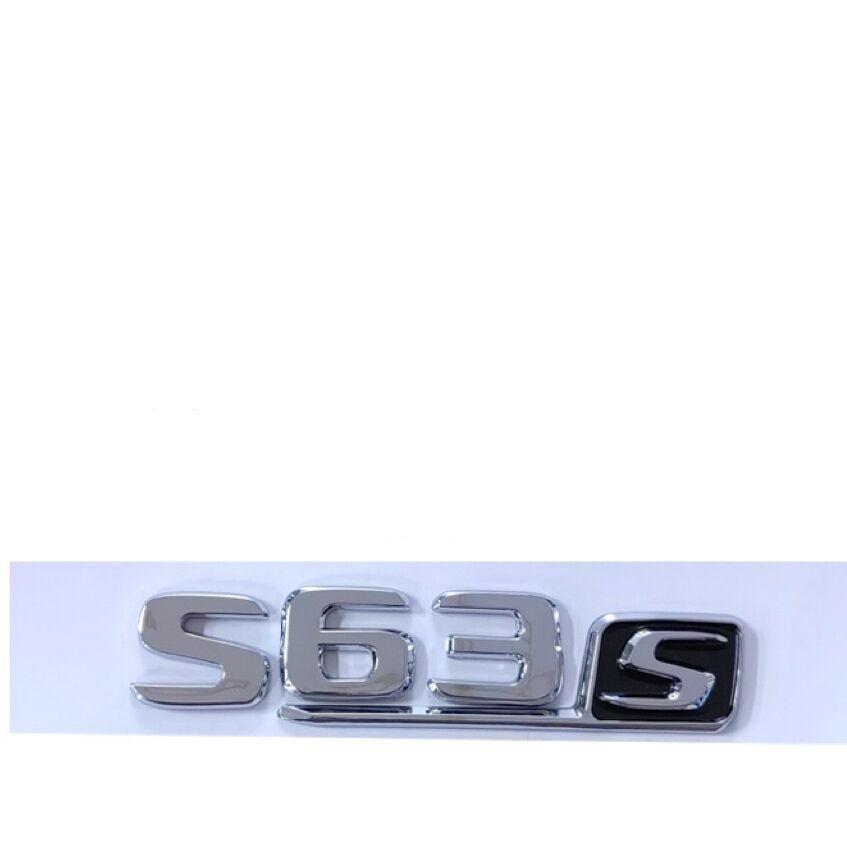 Black AMG Letter Badges for Mercedes C-Class, E-Class, GLS63s, E63s, C63s - Rear Tail Modified Car Stickers