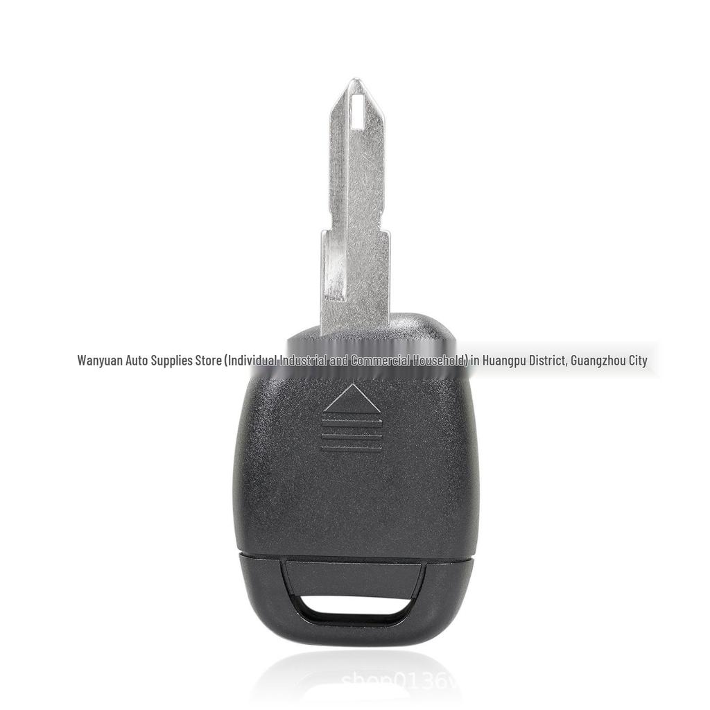 Renault 1-Button Straight-Type Remote Key Shell Without Battery Compartment, Blank NE73/Narrow VAC102
