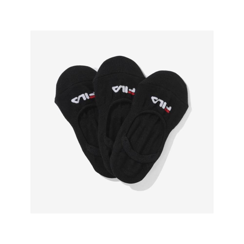

[fila Kids] Kids 3 Pack Basic Logo Slipper Socks Fk3scf5377x Blk q0zFk3scf5377xBlk BLACK/180