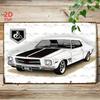 Vintage Metal Tin Sign Garage Decor Wall Art Poster