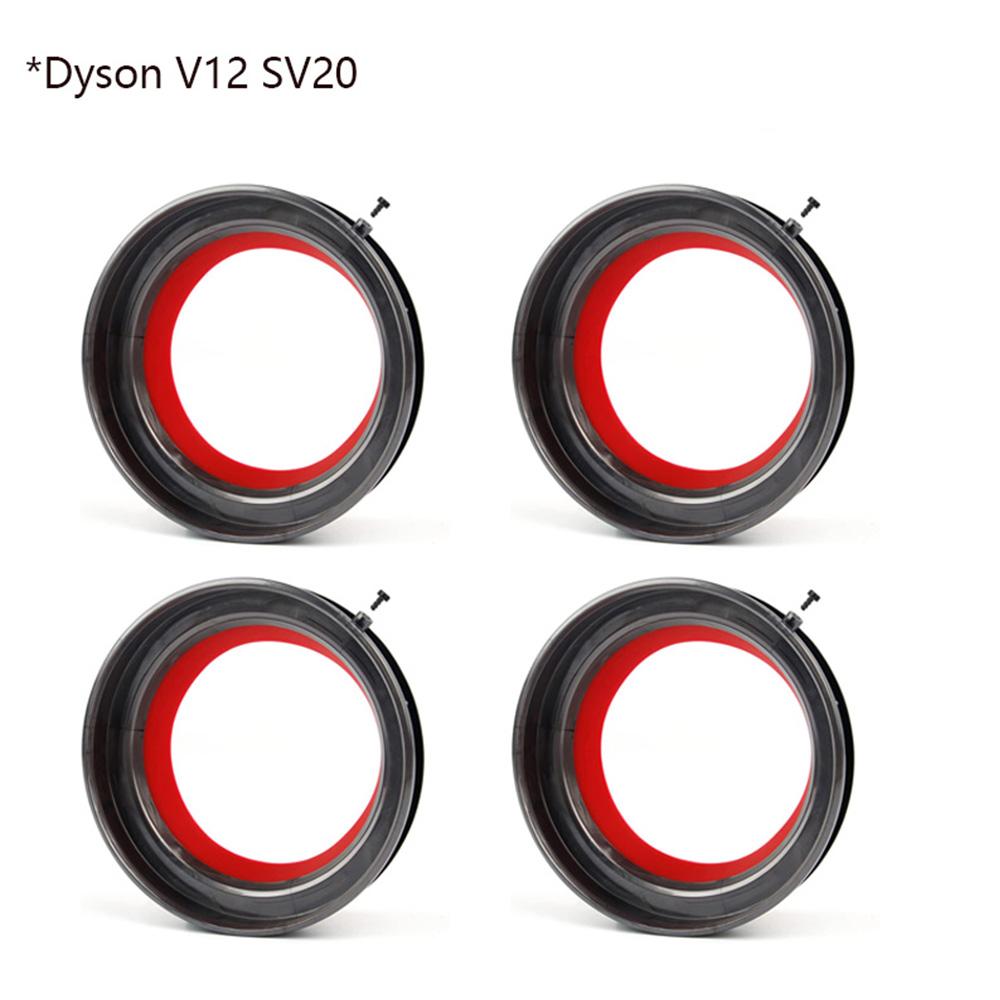 Inel de etanșare superior fix pentru recipientul de praf și capac de bază pentru aspiratorul Dyson V6 V7 V8 V10 V11 V15, piesă de schimb de înlocuire pentru cupa de praf
