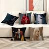 Pop Star B-billie Cushion Cover Pillowcase Upholstery Sofa Throw Pillow Home Decor Pillowcas