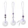Elegant White Jade Mobile Phone Chain Anti-lost Lanyard Stylish Bag Hangings Pendant Decoration Durable U Disk Charm