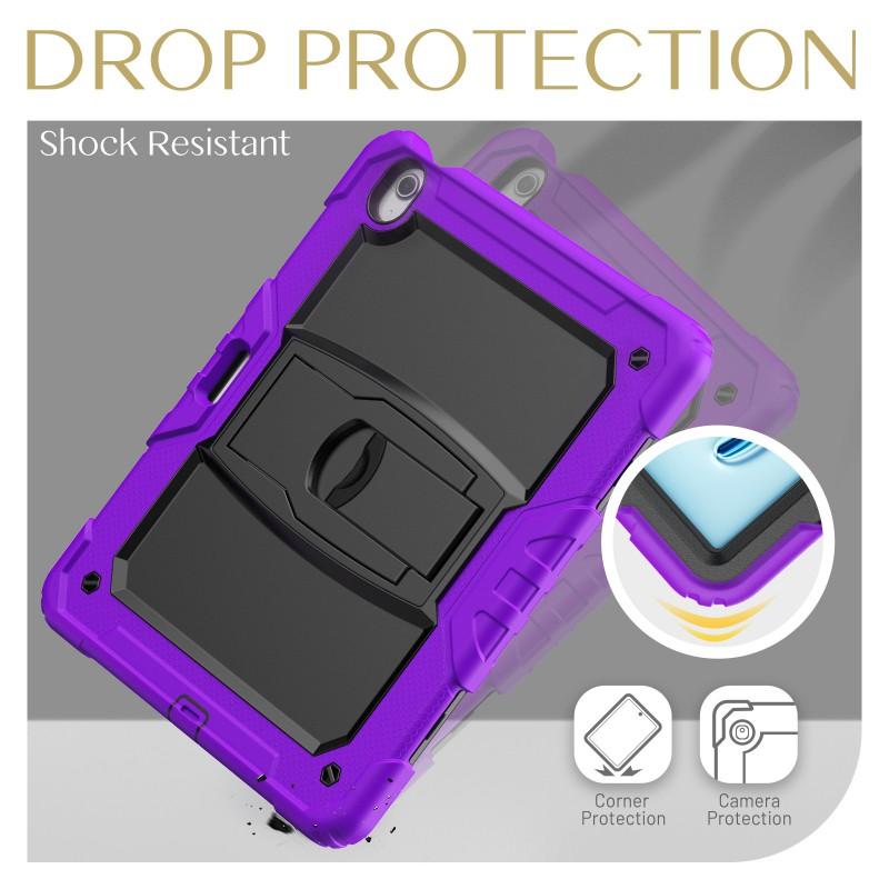 Full Coverage Silicone PC Case With Kickstand IPad Air 13 Inch A9 Plus 11 Tablet Anti-Slip Shockproof Protective Cover