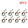 1-10PCS Cable Tie Organizer Reusable Fluorescent Zip Ties Arrangement Multi-Functional Plastic Cable Clamp Wire Ties Keeper