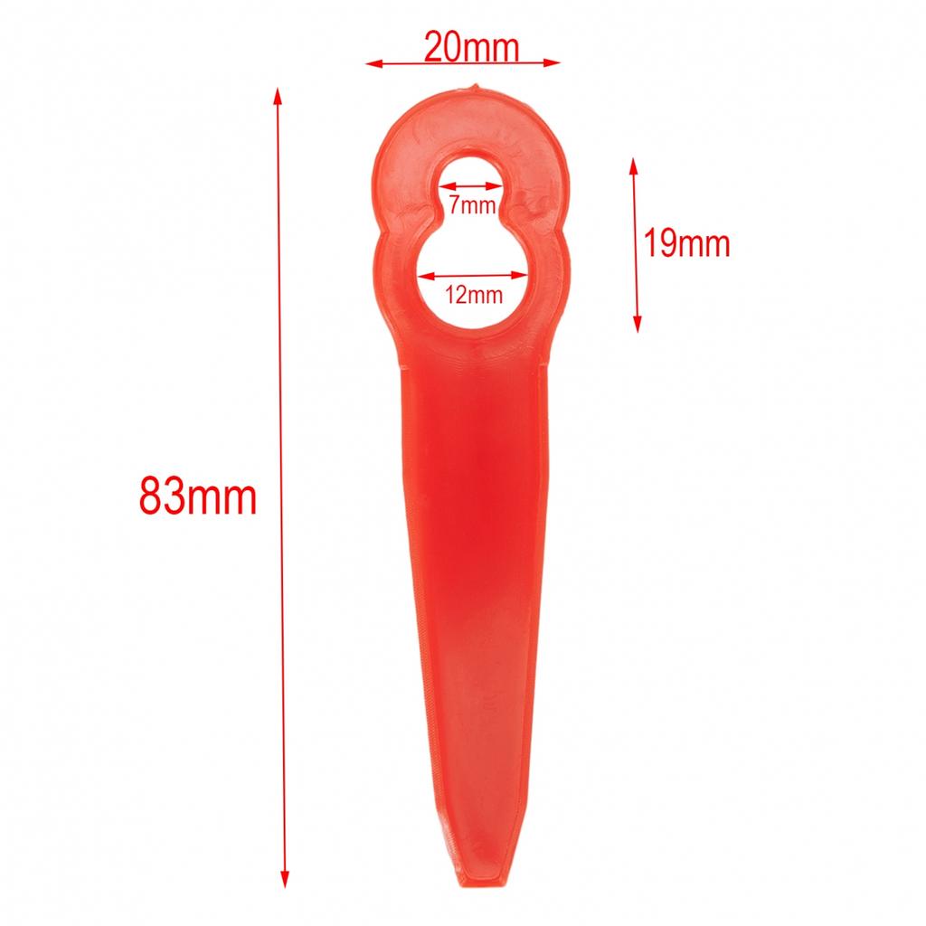40PCS Plastic Blades Blade Cordless Plastic Replace