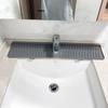 Silicone Sink Water Catcher Mat Multiple Size Countertop Splash Pad Faucet Splash Mat Kitchen Use