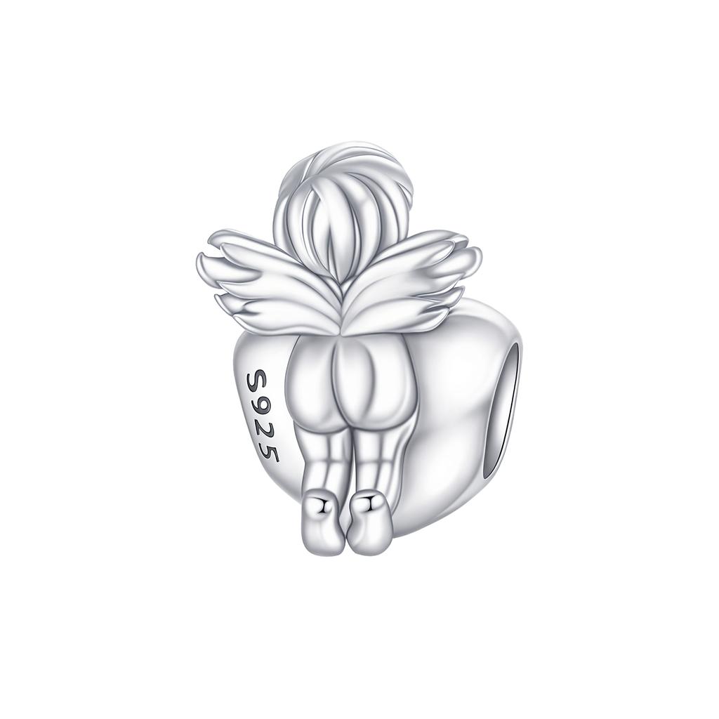 New Original Copper Charms Heart Infinite Symbol Crown Beads Pendants Fit Bracelet Necklace Diy Jewelry Gift