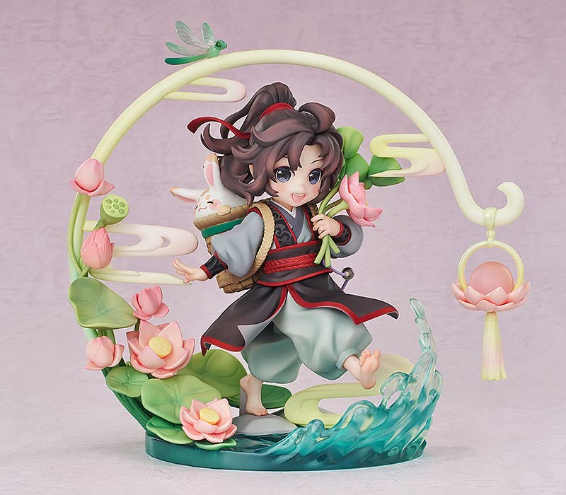 Anime Wei Wuxian Dzieciństwo skala plastikowa malowana figura wykończona GAS15925 Wersja "Mage Ancestor". 1/8