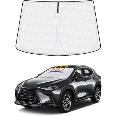 Cartist 5-warstwowa osłona przeciwsłoneczna na przednią szybę pasuje do Lexus NX NX250 NX350 NX350h NX450h+ 2022 2023 2024 Akcesoria Składana osłona przeciwsłoneczna na przednią szybę samochodu