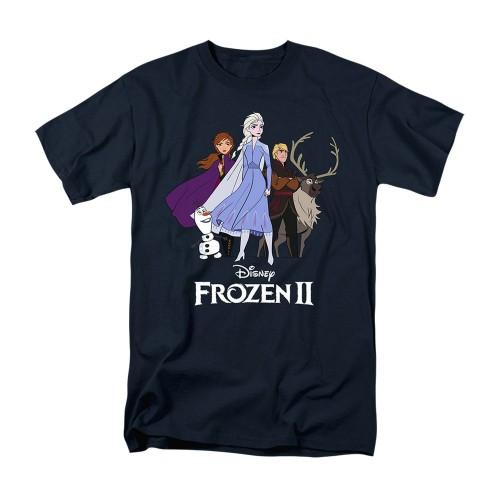 Frozen Womens/Ladies Group Shot T-Shirt