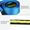 Car Trailer Tow Rope Road Recovery Towing Cable with Reflective Strip Hooks 8 Tons 3 Meters