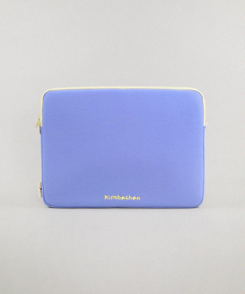 Kimhachan Pupi Pattern Laptop Pouch - Lilac