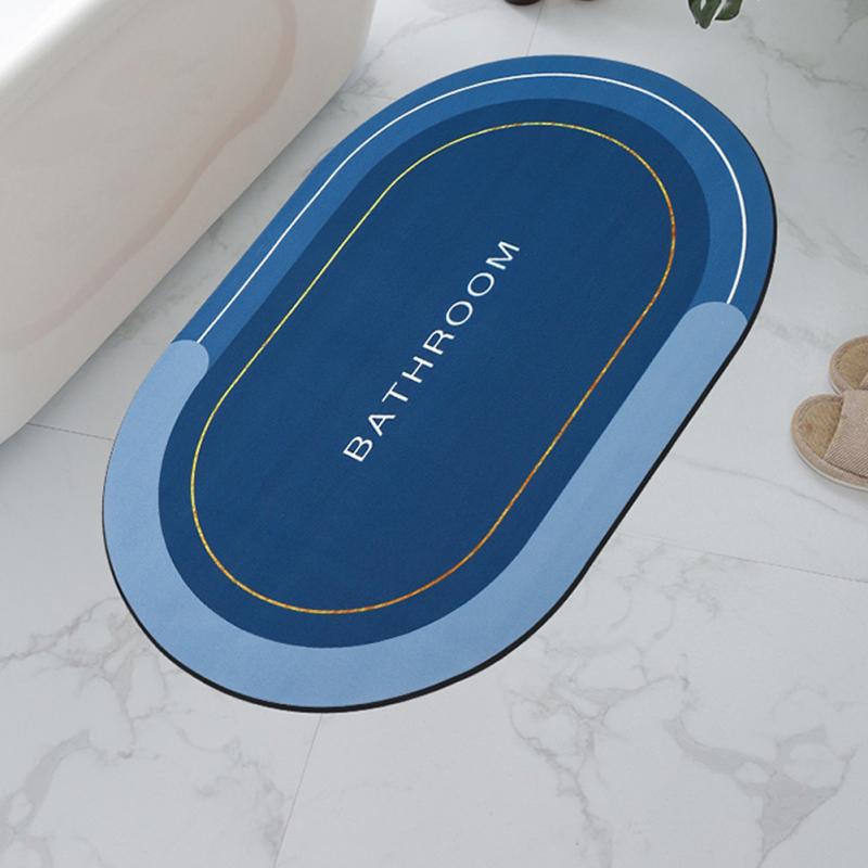 Badezimmer Diatomeenerde Bodenmatte Rutschfest Super Saugfähig Schnell Trocknend Badematten Teppich für Eingang