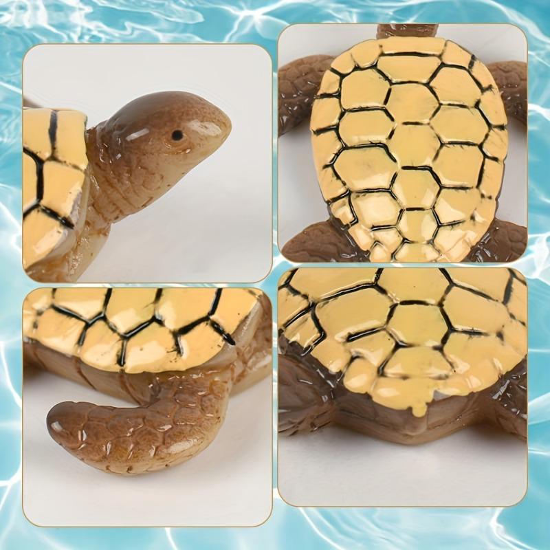 20/36pcs Adorable Resin Sea Turtles for Miniature Gardens Terrariums Succulent Planters Room Decor Mini Resin Turtle Moss Figure
