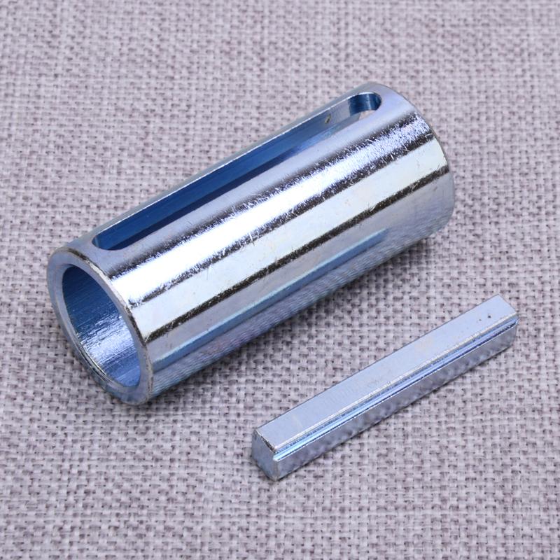3/4" to 1" With 1/4" Step Key & Gas Engine Pulley Crank Shaft Sleeve Adapter Predator