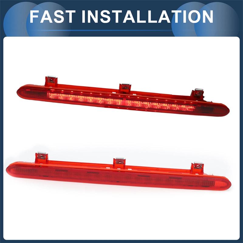 Additional Brake Lamp High Mount Stop Lamp Third Brake Light For Vw Touran 2003-2010 High Mounted Stop Light 1T0945097A Red