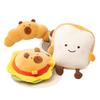 Croissant Doll Girl Soothing Doll Creative Cute Sliced Bread Doll Plush Capybara