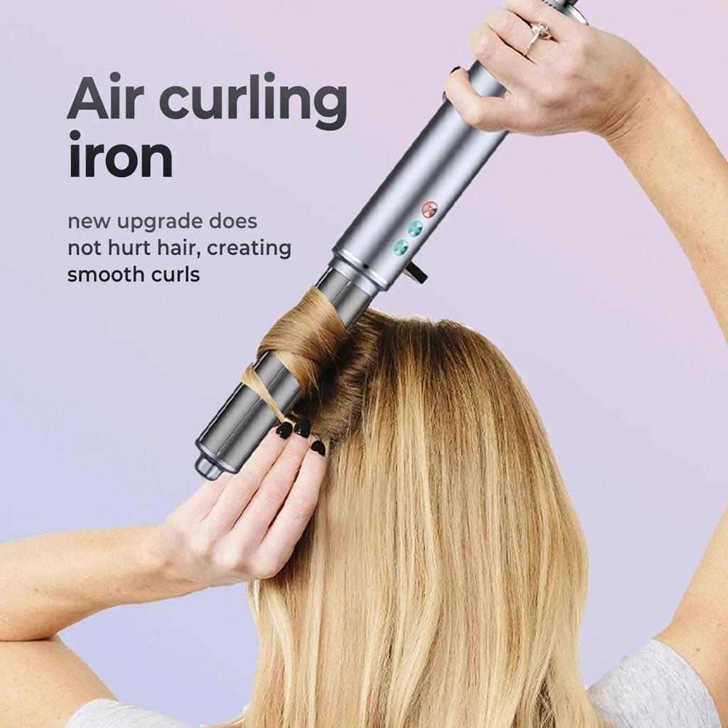 5 In 1 Professioneller Haartrockner Haarstyler Heißluftbürste Hochgeschwindigkeits-Föhn Luftgebläse Automatischer Lockenstab Haarmaschine