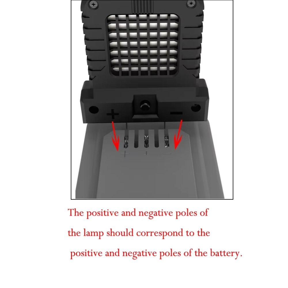 Regulowany Reflektor Zewnętrzny Uniwersalna Lampa Bateryjna Litowo-jonowa Bateria Li-ion 18V-21V