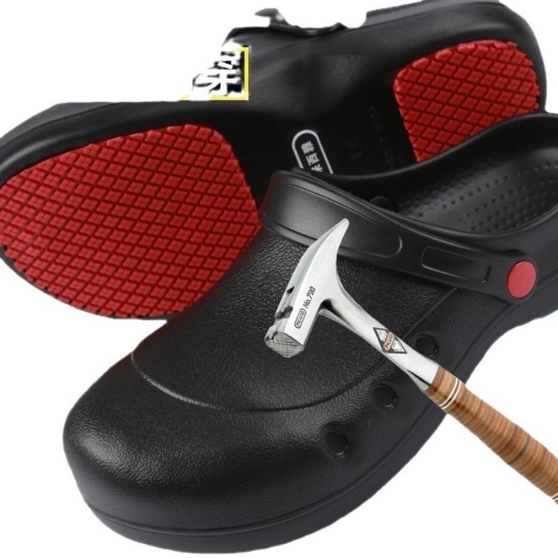 eva non-slip chef men's shoes anti-smash soft, safe and comfortable when simple labor insurance shoes kitchen work shoes women's shoes S