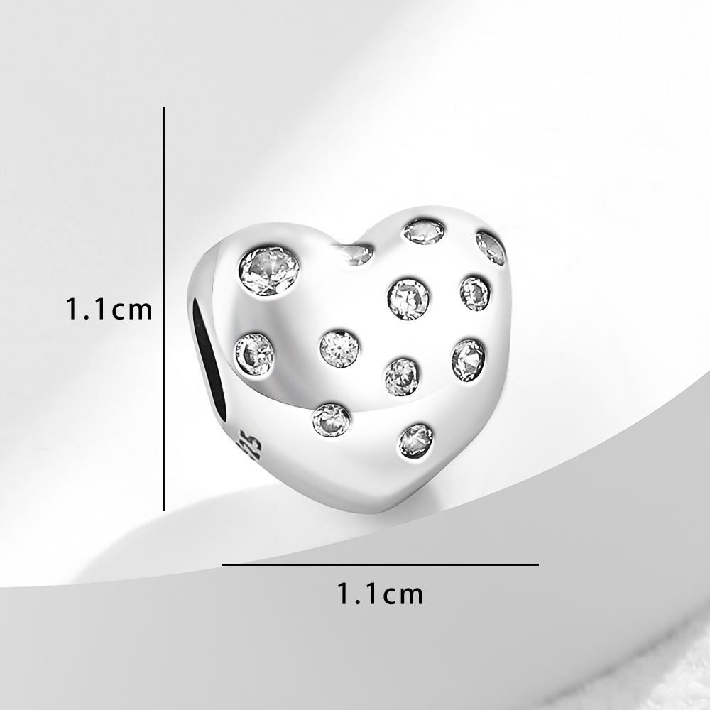 New Copper Black Green Blue Warm Love Charm Fit Diy Beads Fitfor Original Bracelets Necklaces Women'S Jewelry Accessories