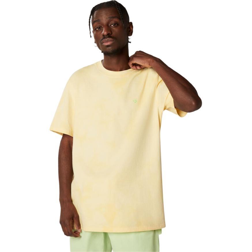 Converse Marble Crew Neck Short Sleeve T-Shirt Asia Sizing 'Gold Dart' Men's 10021490-A04